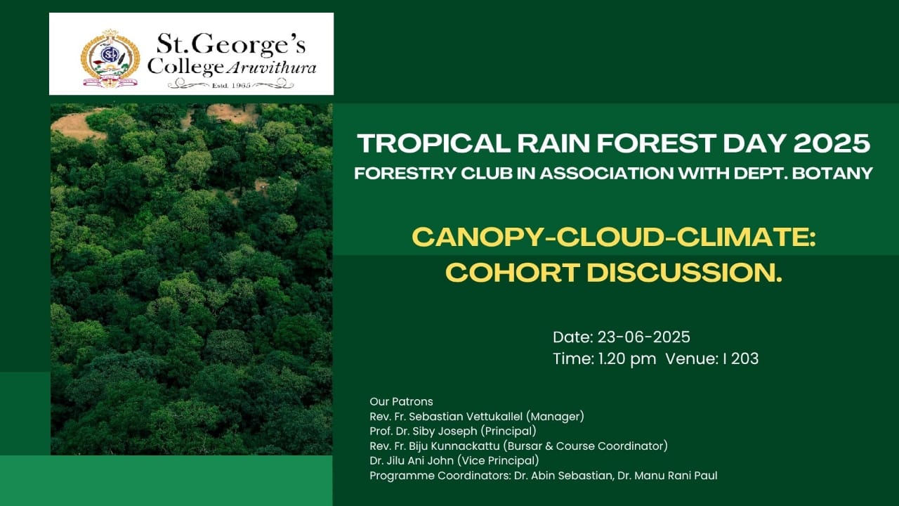Tropical Rain Forest Day 2025: Canopy-Cloud-Climate: Cohort Discussion